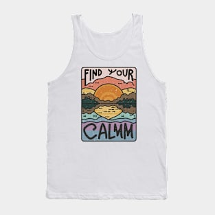 Motivational Inspirational Sunset Tank Top